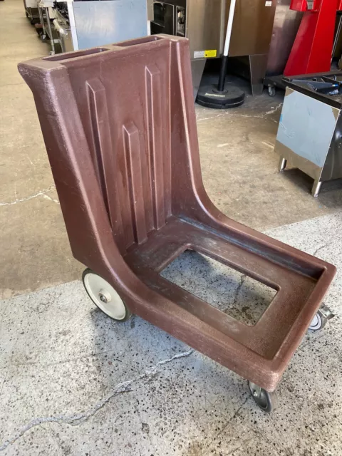 Brown m Food Warmer Transport Cart Caddy Strong Heavy Duty Cambro CD100HB #7852 Brown m Food Warmer Transport Cart Caddy Strong Heavy Duty Cambro CD100HB #7852