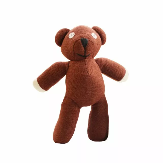 23cm Mr Bean Teddy Bear Animal Stuffed Plush Toy Soft Cartoon Brown Figure Doll