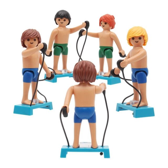 Playmobil Figurine Man Athletes Athlete Fitness Training Stepper