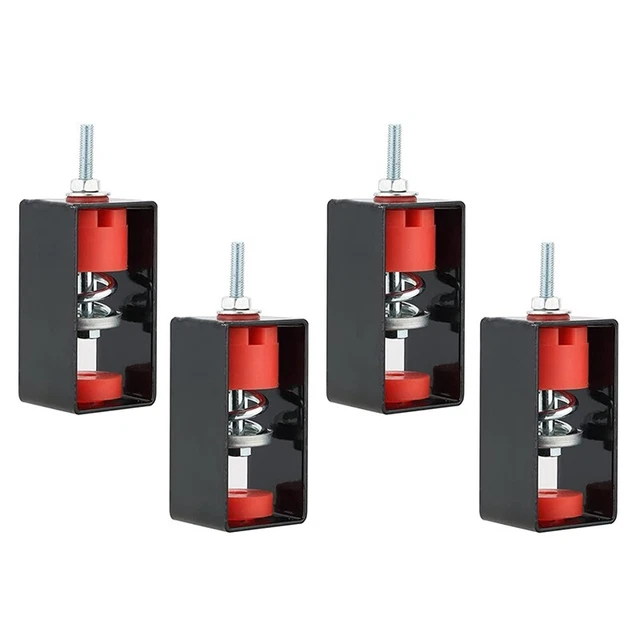 Confezione da 4 supporti smorzamento vibrazioni soffitto, isolatore vibrazioni molla per SoundL3