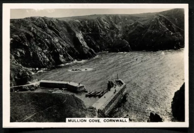 Tabakkarte, Senior Service, SIGHTS OF BRITAIN, 2. 1936, Mullion Cove, #32