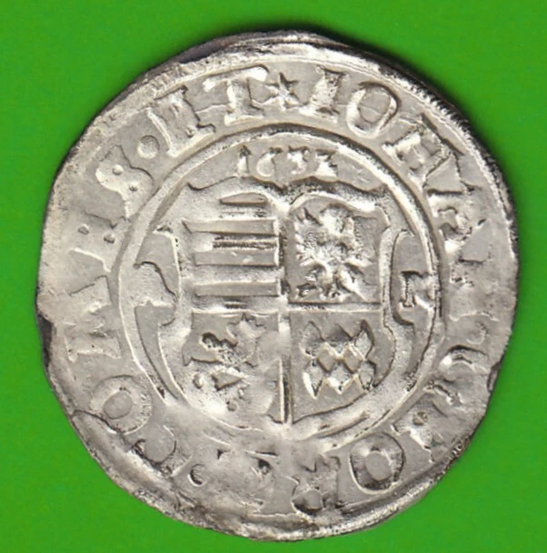 Leicester Vorderortische Line To Eisleben 1/24 Thaler 1632 Very Fine nswleipzig