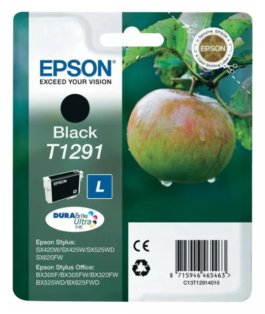 Original Epson T1291 Tinte Patrone Sx230W Sx430W Sx435W Sx438W Sx440W Sx445W