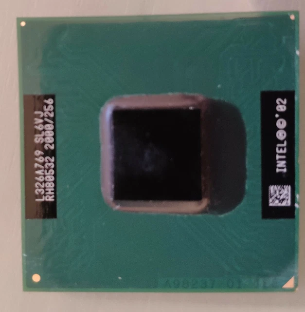 CPU Intel Celeron M380 1.6 GHz 1 Mo Socket MPGA478C – Testé Fonctionnel