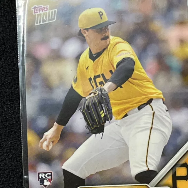 PAUL SKENES 2024 MLB TOPPS NOW® Card 334 Rookie RC Pirates EUR 11,33