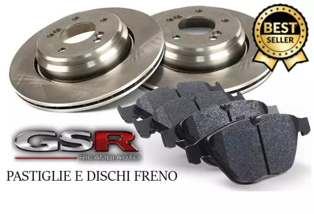 KIT DISCHI + PASTIGLIE FRENO ANTERIORI OPEL CORSA D 1.2 BENZINA - 1.3 CDTi 55 Kw