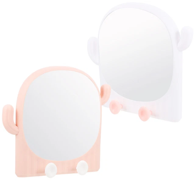 2 piezas espejo de maquillaje de cactus para maquillaje maquillaje viaje
