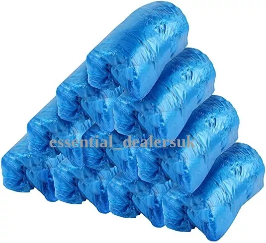 30 x Disposable Shoe Covers Overshoes Carpet Protectors One Size Fits All Cover