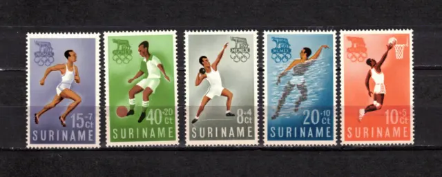 S40955 Suriname 1960 MNH Neu Olympic Games Rome 5v