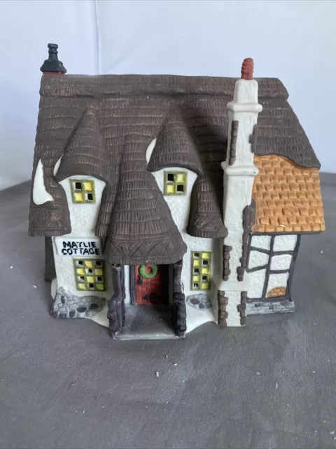 Department 56 Dickens Village Series Maylie Cottage Christmas House #5553-0 2
