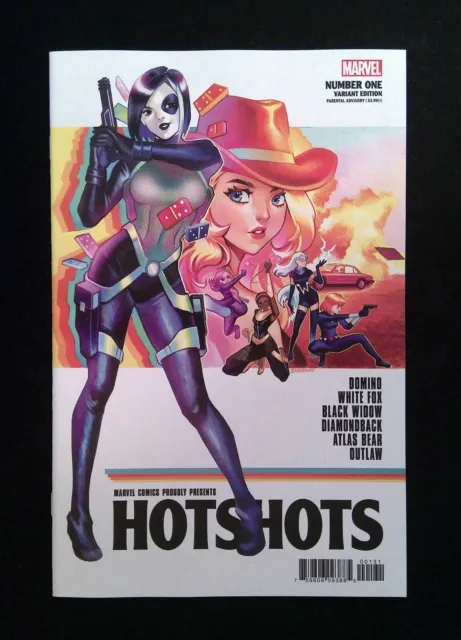 Domino Hotshots #1B  Marvel Comics 2019 NM  1/25 Limited Variant