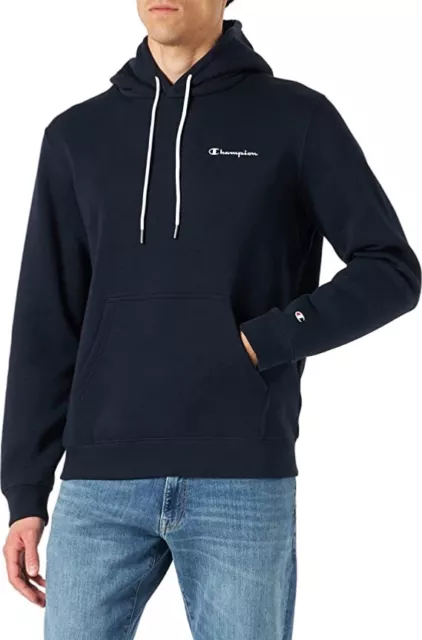 Champion Men's Legacy Classic Small Logo Hooded Sweatshirt