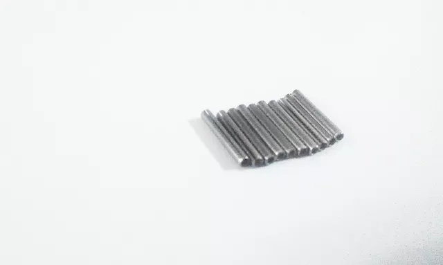 10X  Slotted Spring Roll Pin  1/16 x 7/16  Zinc Coated High Carbon Steel 2