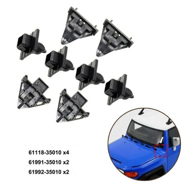 FOR TOYOTA FJ Cruiser 07-14 Car Panel-Clips Body Retainer-Fender Cowl Clip-Parts