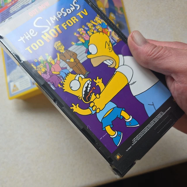 SEALED THE SIMPSONS Go to Hollywood Animated VHS (1999) Matt Groening ...