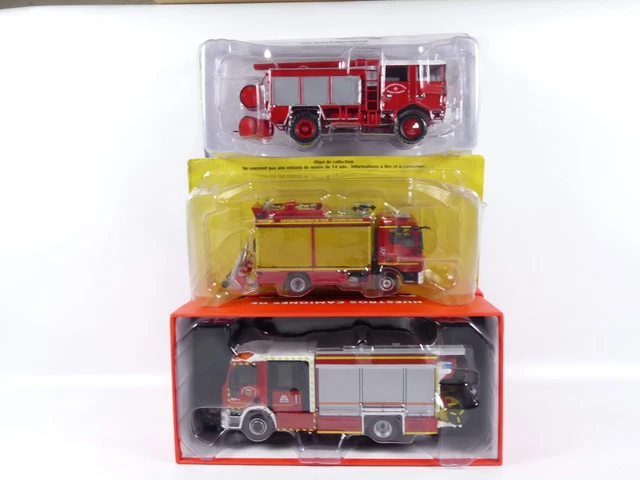 1/43 CAMION POMPIER norev 97 echelle magirus dl 30 h berliet bbk 18 EUR