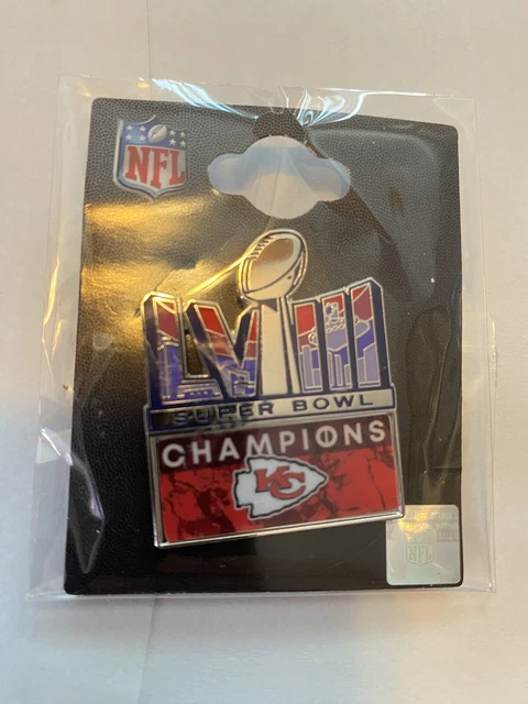2024 NFL SUPER Bowl LVIII 58 Champions Kansas City Chiefs Spilla EUR 13 ...