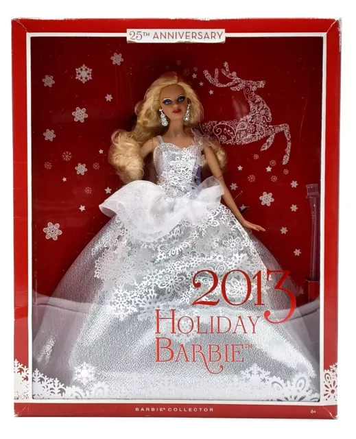 2013 Holiday Barbie Puppe / Barbie Collector / Mattel X8271 / NrfB, Ovp