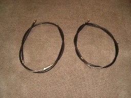 20 British Throttle Cables-NEW!