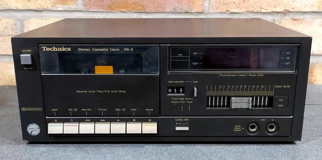 Platine Cassette Technics RS-TR265 - Double Cassette HX-PRO Auto Reverse - Pour Pièces