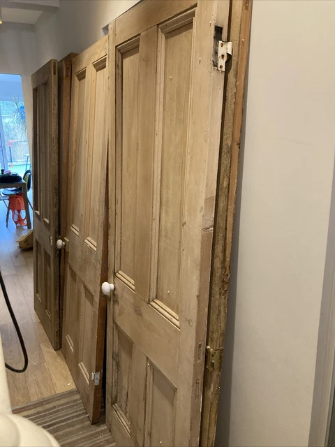 10 x Victorian 4 Panel Pine Doors 13
