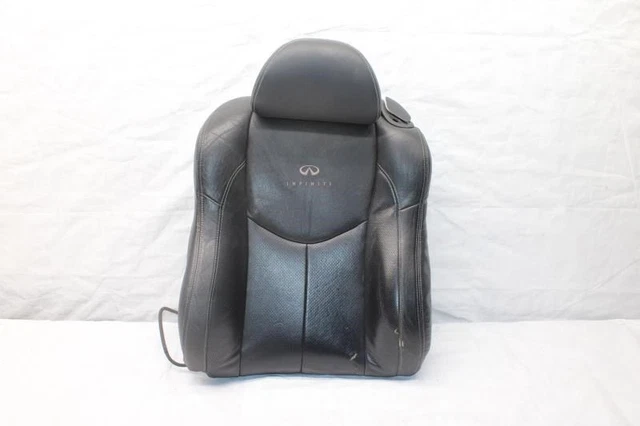 2008 Infiniti G37S V36 Coupe #274 Front Left Upper Seat Cushion Non-Heated Sport