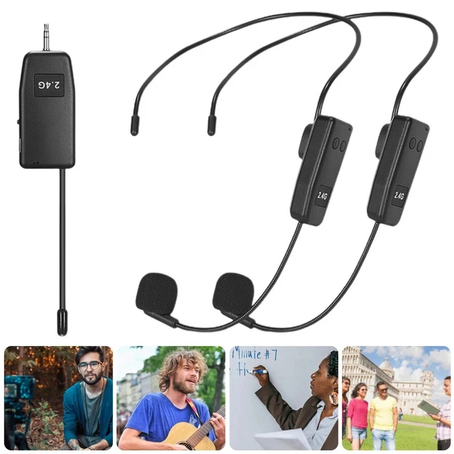 Promozione vendita cuffie microfono wireless 8 ore durata batteria plug and play