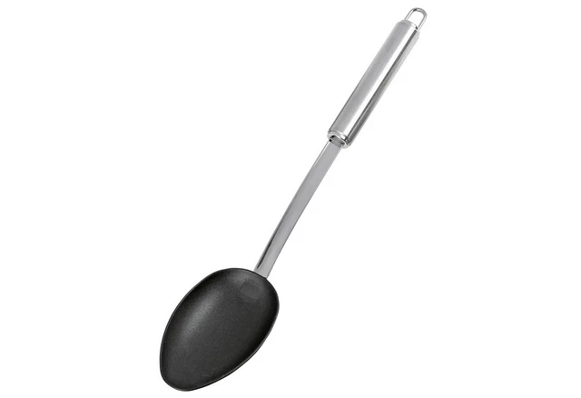 my basics HAUSRAT Universalkochlöffel Nylon mit Edelstahlgriff