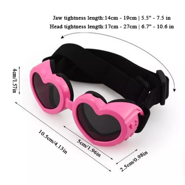 Pet Dog Anti-wind Glasses UV Sunglasses Protection Eye Wear Cool Fashion Goggles 2