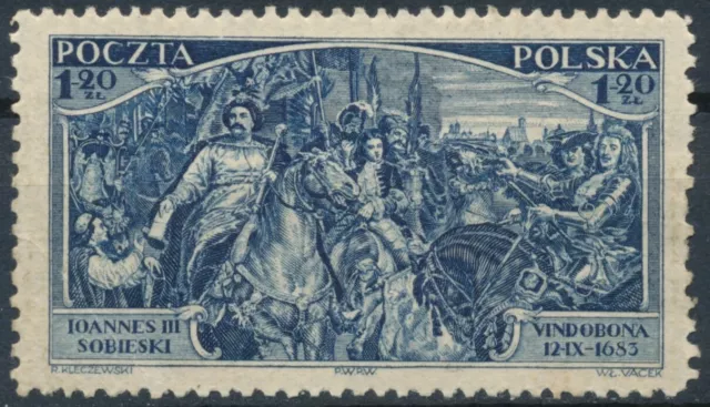 250th Anniv Liberation of Vienna - Poland 1933 - NM H - MiNr 283