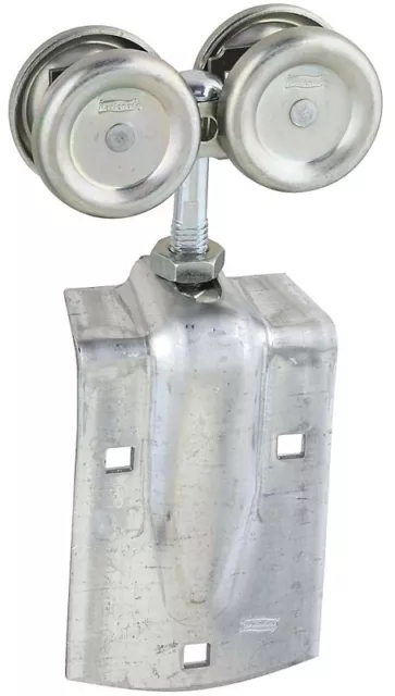 NEW National N112-102 PAIR OF BARN DOOR Box Rail Hangers  Zinc 450LB 7527807