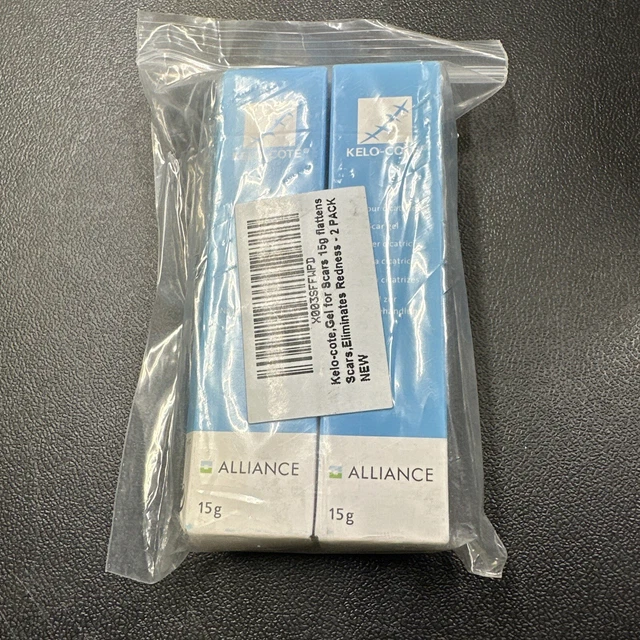 Paquete de 2 Gel Cicatriz Fórmula Avanzada Kelo-cote 15g NUEVO EXP 5/2026 ENVÍO GRATUITO P3