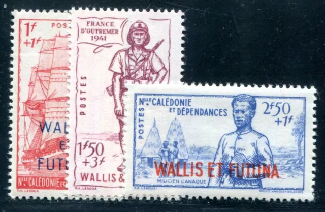 WALLIS et FUTUNA 1941 Yvert 87-89 ** POSTFRISCH SATZ (I3536