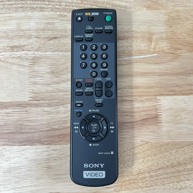 Genuine Sony Video Remote Control RMT-V231A Tested Works Great