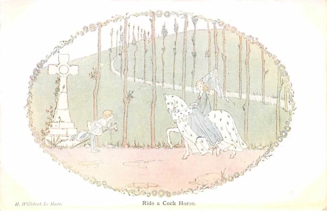 Illustrateur - n°61600 - H. Willebeek Le Mair - More old nursery Rhymes - Ride