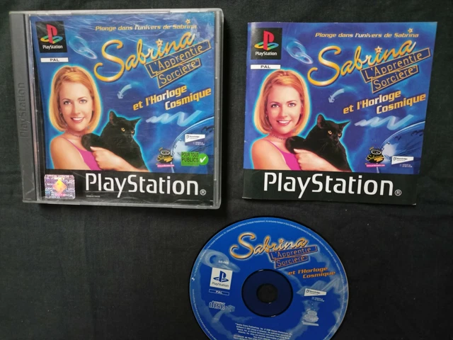 Sabrina L'apprentie Sorcière Et L'Horloge Cosmique - Jeu PS1 Complet FR, Comme Neuf