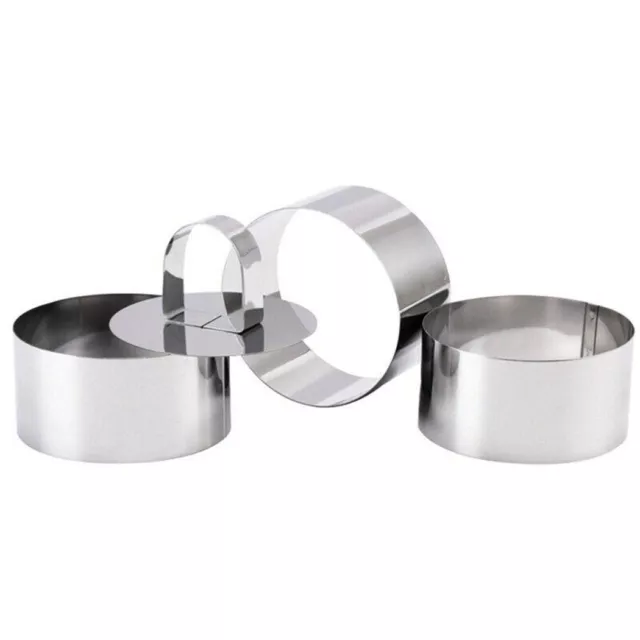 Rings Moulds Stainless Steel Terrines Utensils Food Mousses Professional