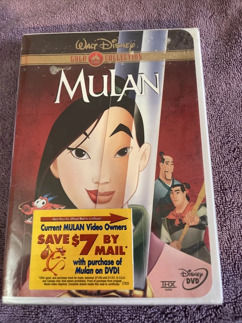 Mulan (DVD, 1999) Gold Edition, Disney, Sealed, New