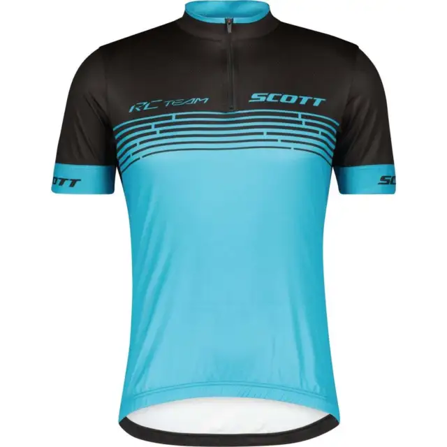 Scott Mens RC Team 20 Short Sleeve Cycling Jersey Tops - Blue