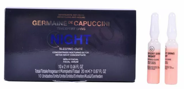 Germaine De Capuccini Sleeping-Cure Detox Night Concentrate Serum 10x2ml #non