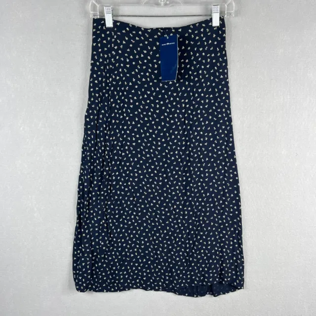 BRANDY MELVILLE BLUE floral flowy cotton Laura halter dress NWT sz XS/S  £46.03 - PicClick UK