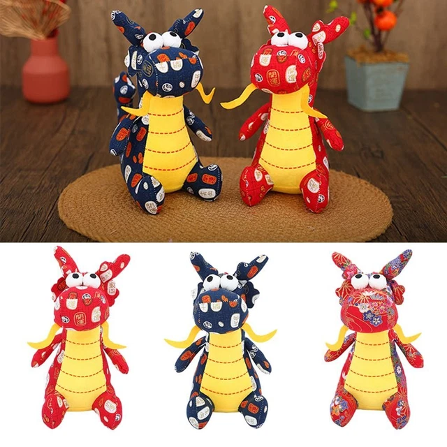 2024 DRAGON PLUSH Toy Chinese Zodiac Stuffed Animal Home Decoration EUR