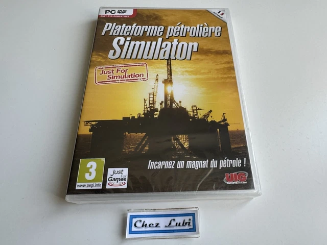 Jeu PC Plateforme Pétrolière Simulator 2013 - CD-ROM Neuf Sous Blister - Simulation
