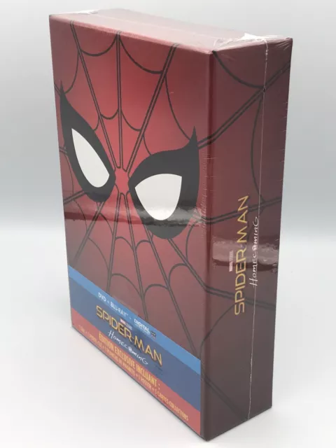 SPIDER-MAN Homecoming Coffret Collector Combo Blu-ray + DVD et Goodies