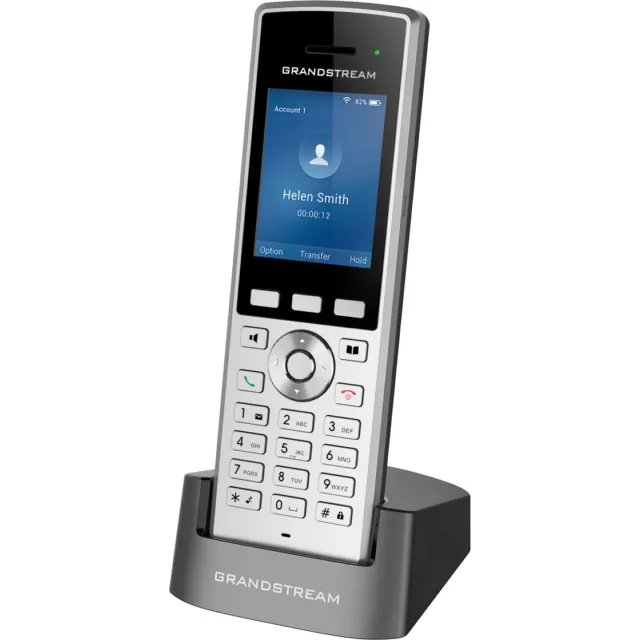 Grandstream WP822 Enterprise Portable WiFi Phone, Unified Linux Firmware, extend