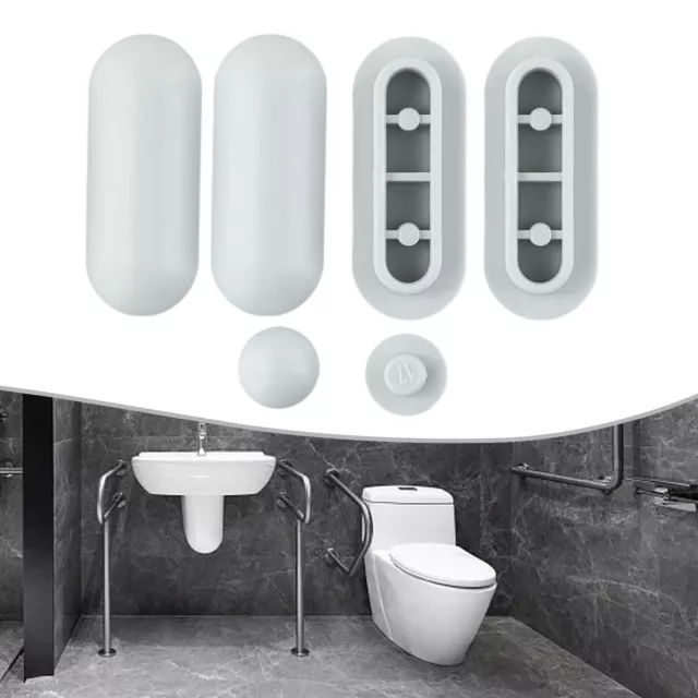 Remplacement universel de siège de toilette tampons pare-chocs coussins accesso