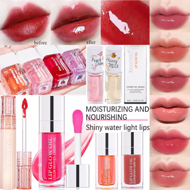 Lip Gloss Liquid Lipstick Mirror Moisturizing Long Lasting Lipgloss Makeup Glaze