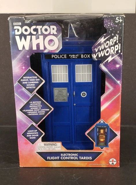 Doctor Who Flight Control Tardis - Interactive Sound/Lights 12th Doctor - broken
