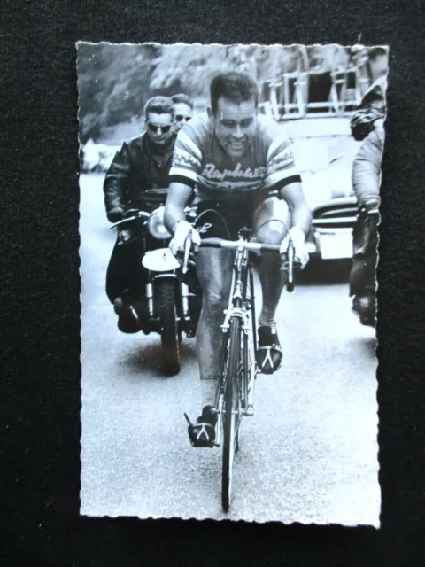 JO Johannes DE ROO Card Carte dentelée MIROIR SPRINT 1962-1964 Cyclisme cycling