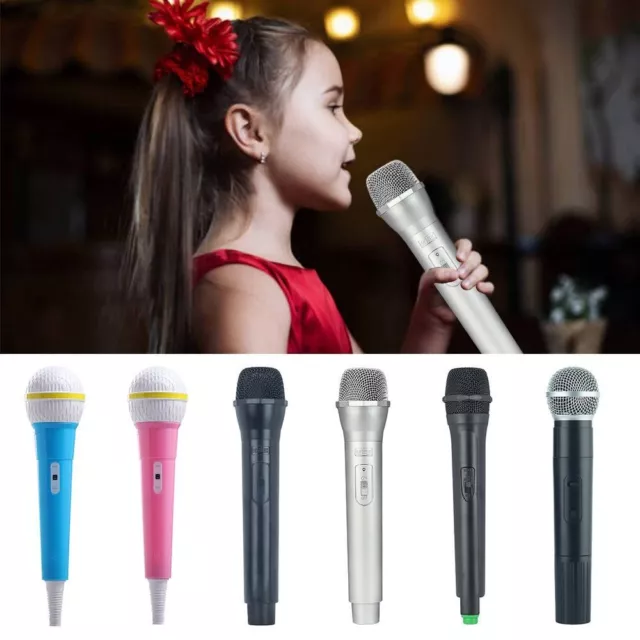 Practice Microphone Mics Toy Karaoke Fake Microphone Party Kids Microphone